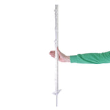 10x Weidezaunpfähle »Dreieckstritt« 105cm Kunststoffpfahl