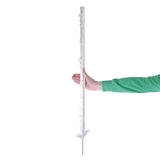 20x Weidezaunpfähle »Dreieckstritt« 105cm Kunststoffpfähle