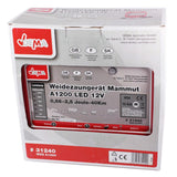 Weidezaungerät 12v »Mammut A1200« bis 40km