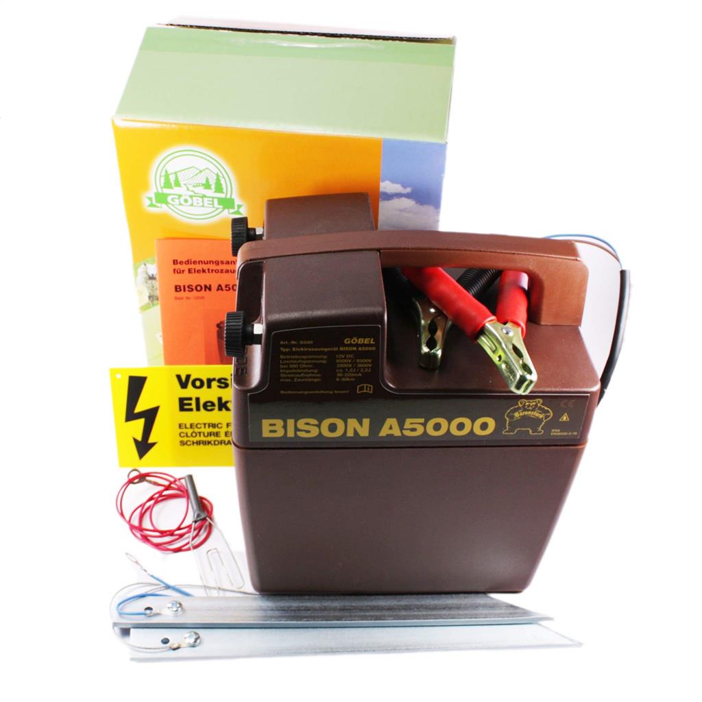Weidegerät 12v »BISON A5000« bis 30km