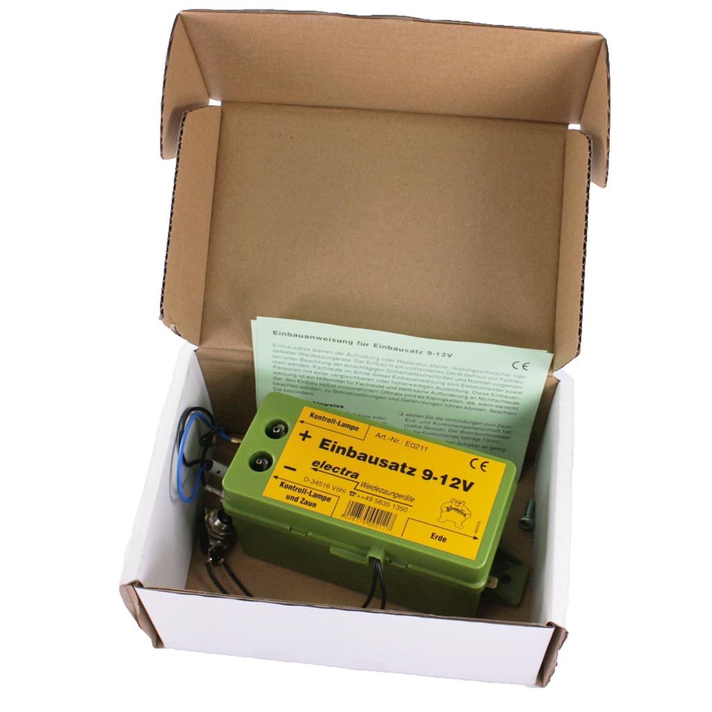 9v Weidezaungeräte »Kit« Einbausatz Weidegerät