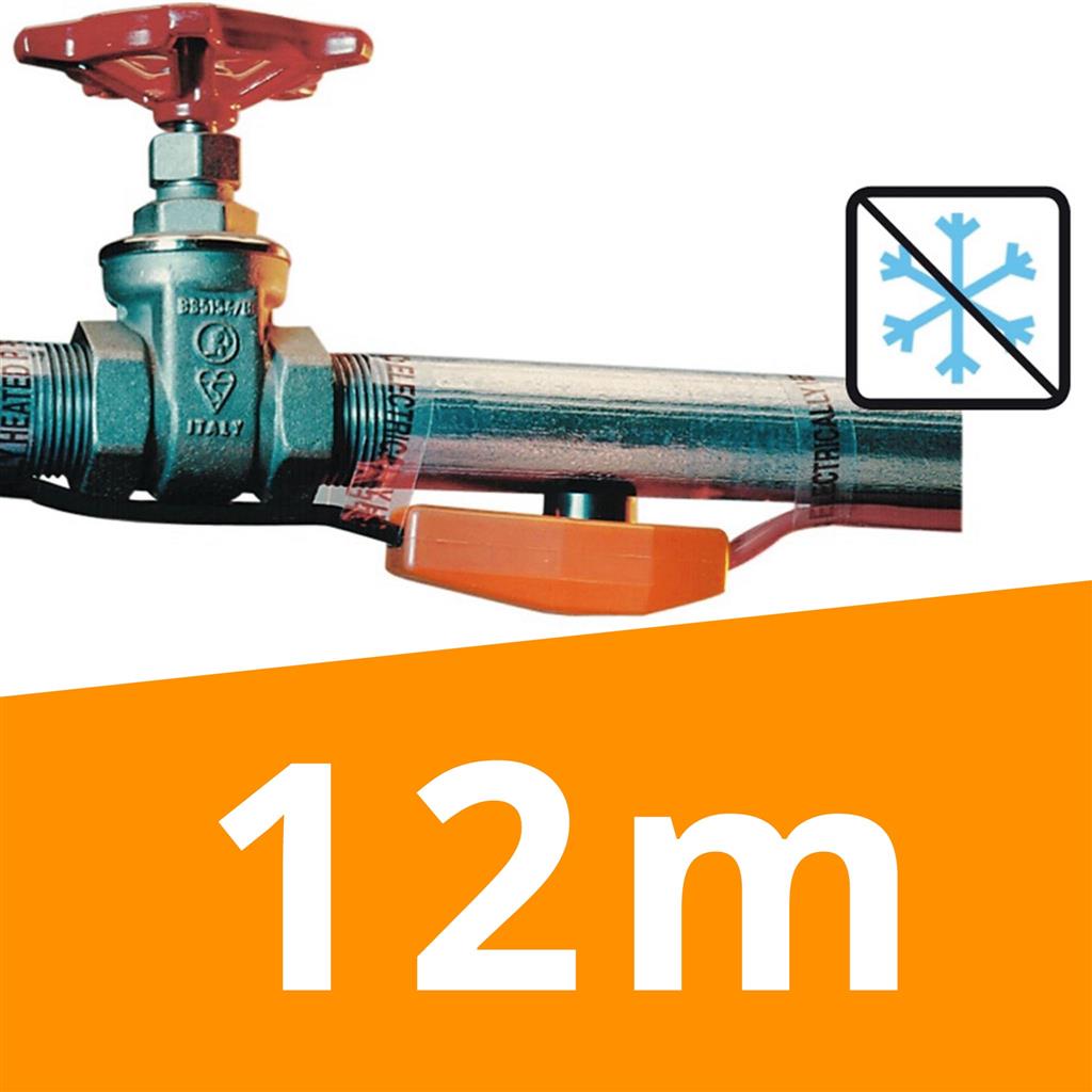 Heizkabel »EasyHeat« für Rohr, Leitung, Rinne · von 1m - 49m