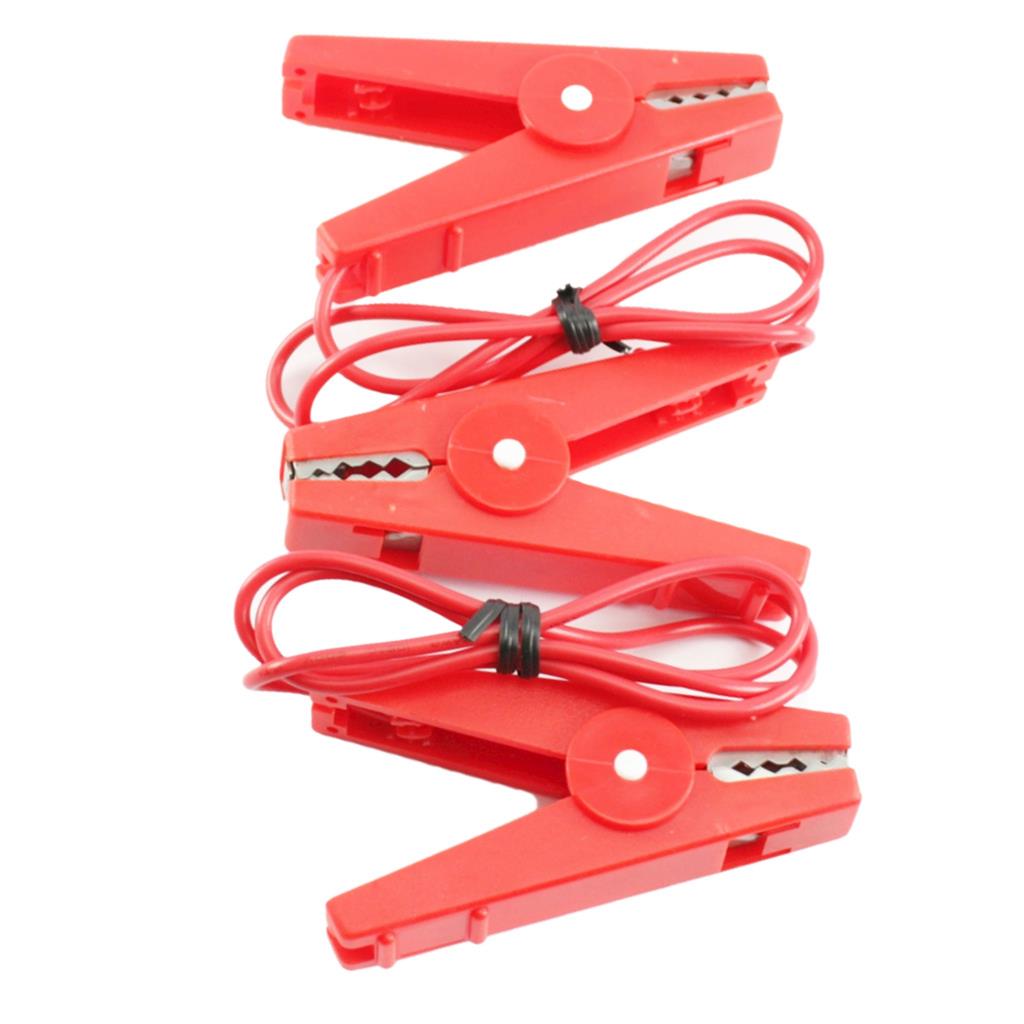 Weidezaunverbinder »Krokodilklemmen« verbindet Zaunreihen · 3x