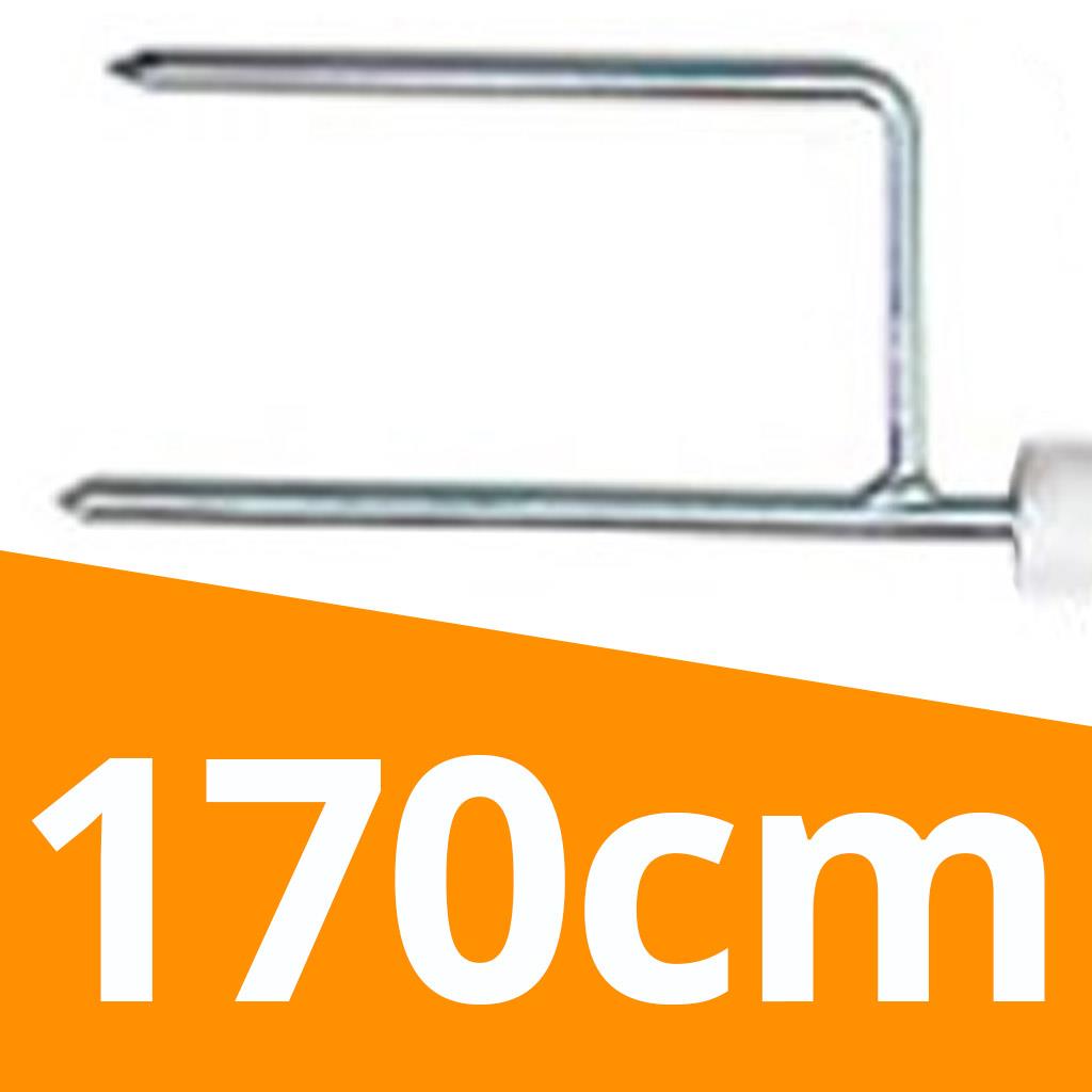 Ersatzpfähle Jumbo »Euronetz« · 2 Spitzen