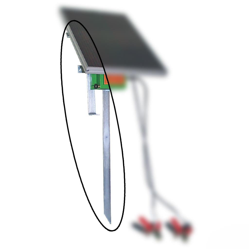 Staberder »Solar« inkl. Platte für Weidezaungeräte