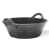 Flexibler Futtertrog »Gummi« in 4 Größen · schwarz