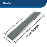 Hunderampe Deluxe »Teleskop« erweiterbar auf 183cm · bis 181kg