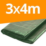 Abdeckplane »Classic« schützende Gewebeplane · 2x3m - 10x12m