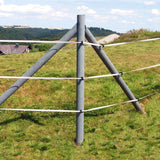 Recycling Pfähle »Rund« Zaunpfosten · 10cm, 1,75m