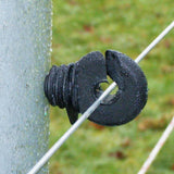 Recyclingpfosten »Rund« Zaun Pfosten · 7cm, 2,00m