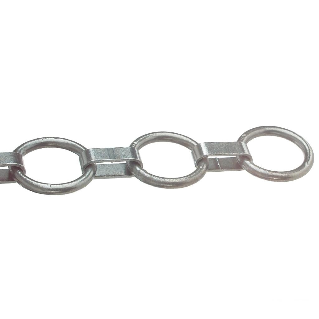 Flachgliederkette »Classic« Halskette Vieh · 9 Ringe, 10x50mm