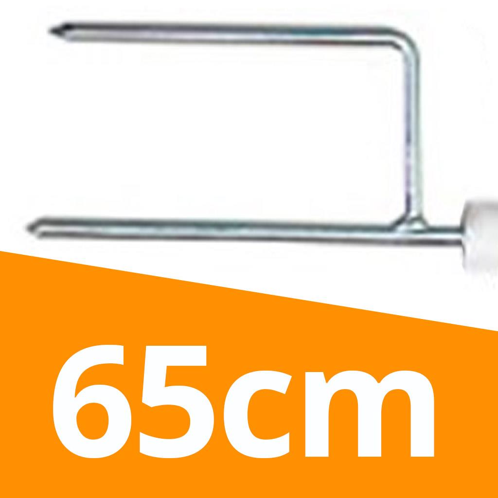 Ersatzpfähle Jumbo »Euronetz« · 2 Spitzen