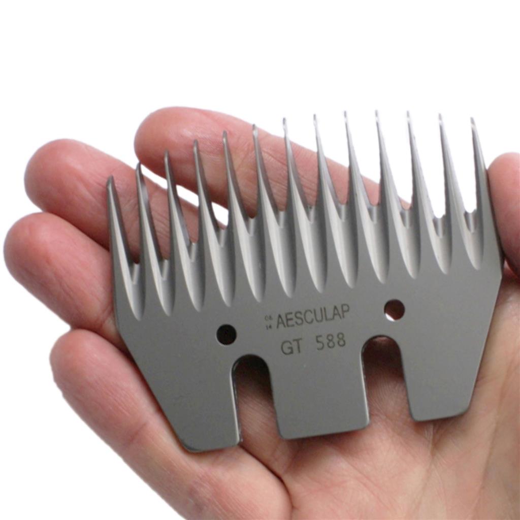 Scherkopf »Aesculap GT 588« untere Schneidplatte 13 Zähne, 3,5mm