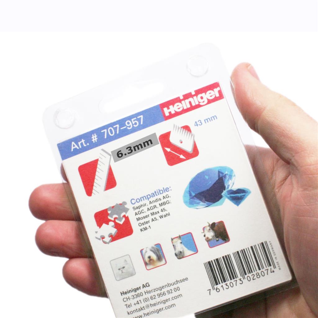 Scherköpfe »Heiniger Saphir 5« 6,3mm