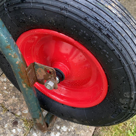Schubkarren Rad »4.80/4.00-8« luftbereift, komplett · Achse 20mm
