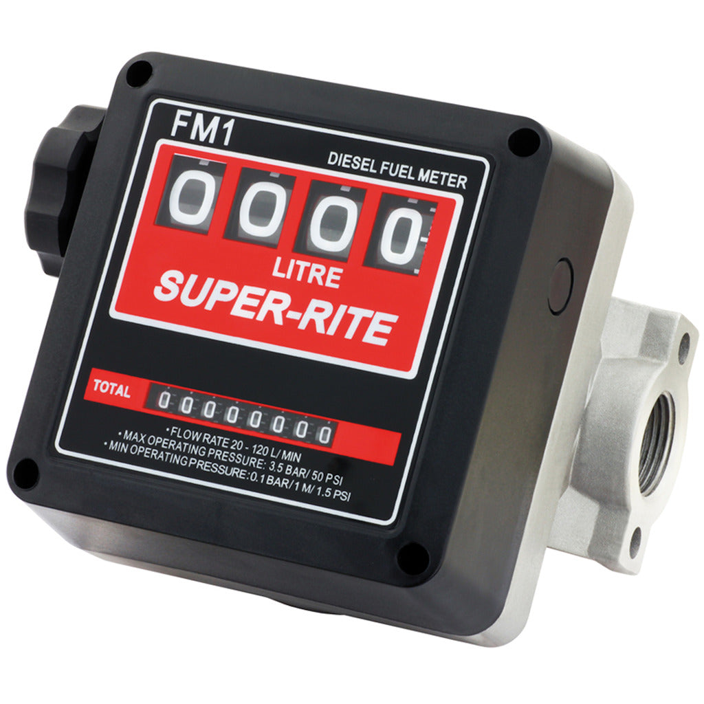 Zählwerk »Blurea« für Dieselanlagen · 4-stellig