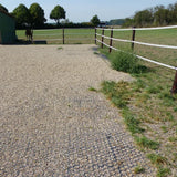 100x Paddockplatten »Rasenwaben« zur Befestigung · 50x40cm