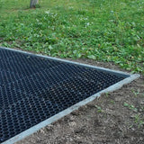 100x Paddockplatten »Rasenwaben« zur Befestigung · 50x40cm