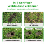 2x Wühlmausschussgerät »Set« Wühlmausfallen inkl. 50 Platzpatronen