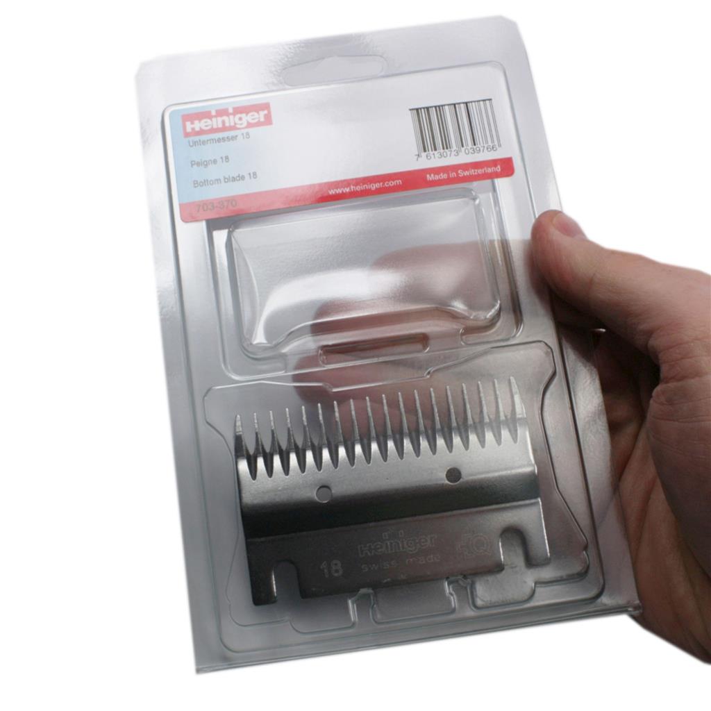 Heiniger »703-370« Untermesser 18 Zähne