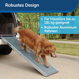 Hunderampe Deluxe »Teleskop« erweiterbar auf 183cm · bis 181kg