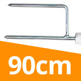 Ersatzpfähle Jumbo »Euronetz« · 2 Spitzen