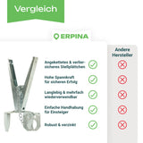 ERPINA® Wühlmaus-Zangenfalle »Pro« mit Köderplatte · sichere Wühlmausbekämpfung