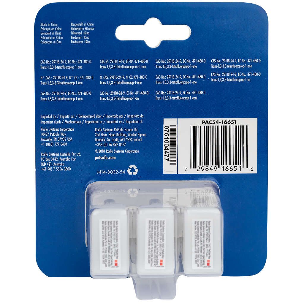 3x Nachfüllpatrone zu Petsafe Sprühhalsband »Spray Deluxe« Ersatzpatrone · geruchslos