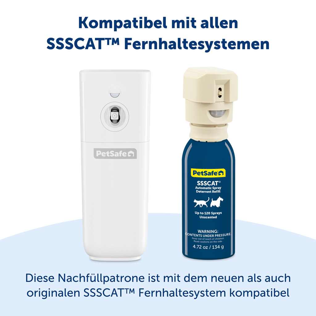 Katzenschreck »SSScat« Nachfüllspray, Nachfüllpatrone