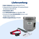 Unsichtbarer Hundezaun 27,5m Radius »Drahtlos Comfort« · ab 3,6kg