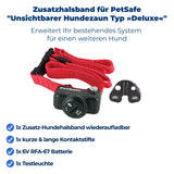 Unsichtbarer Hundezaun »Deluxe« Zusatzhalsband mit Ton, Impuls & Vibration