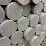 75 x Recyclingpfahl »Rund« 2,25m 7cm Palette