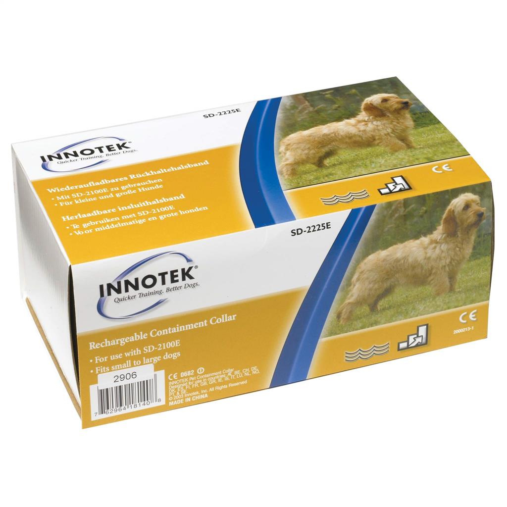 Unsichtbarer Hundezaun »Innotek SD-2100E« Zusatzhalsband mit Ton & Impuls · Akku