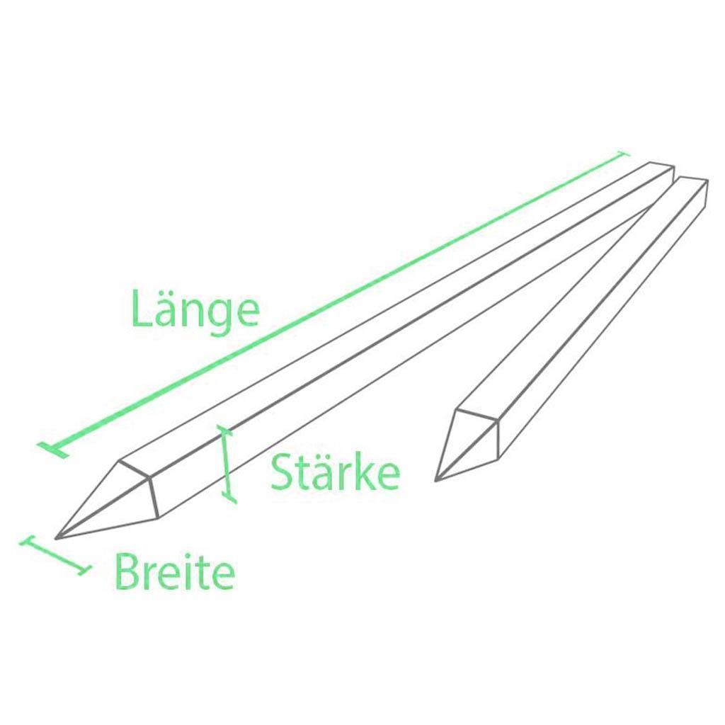 Recyclingpfahl »Rund, Eckig, Kreuz« bis 175cm