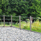 Recyclingpfahl »Rund, Eckig, Kreuz« über 175cm